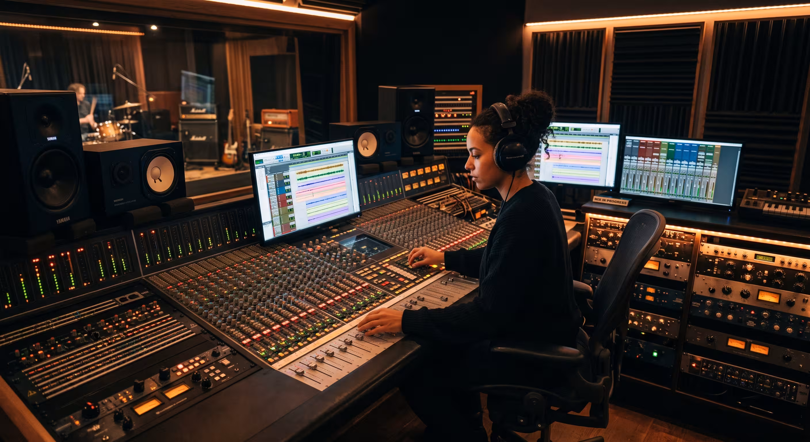 WaveTrax studio equipment
